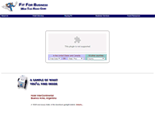 Tablet Screenshot of fitforbusiness.com